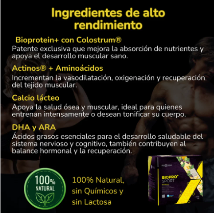 🥇 👉 BIOPRO+ SPORT – Proteína Deportiva Funcional de Alto Rendimiento 💪