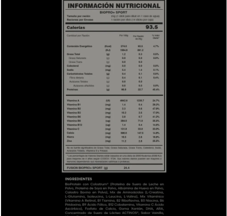 🥇 👉 BIOPRO+ SPORT – Proteína Deportiva Funcional de Alto Rendimiento 💪