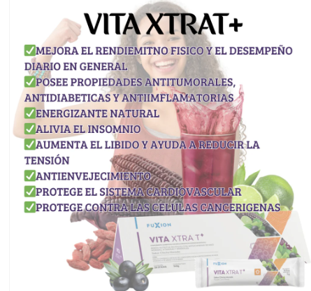 ⚡ VITA XTRAT – Energía Natural, Antioxidante y Vitalidad Diaria