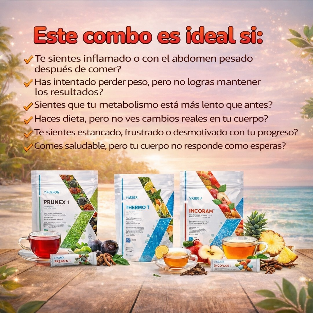 🔥 Trío Reductor Fuxion  30 Días