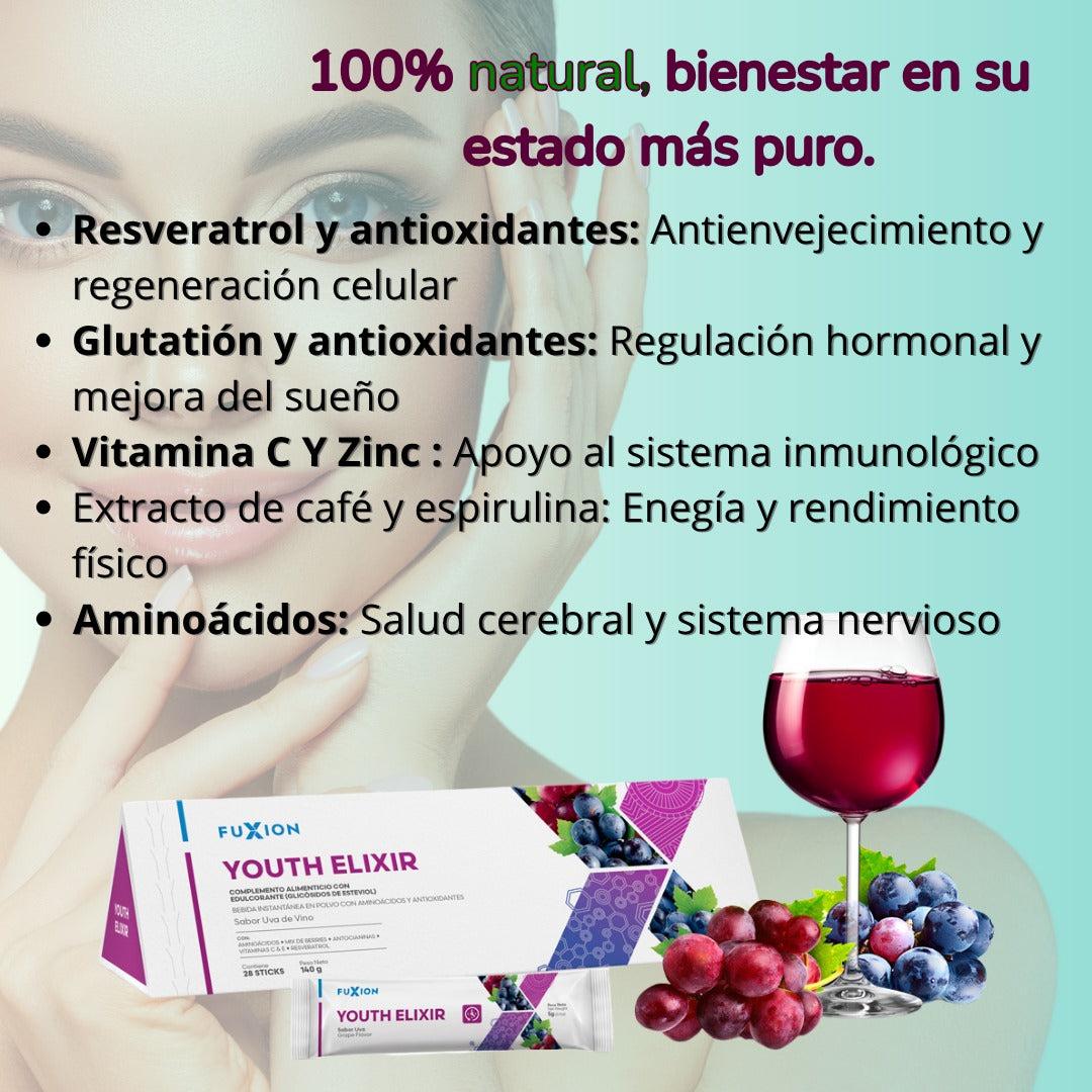 YOUTH ELIXIR DE FUXION: Con resveratrol