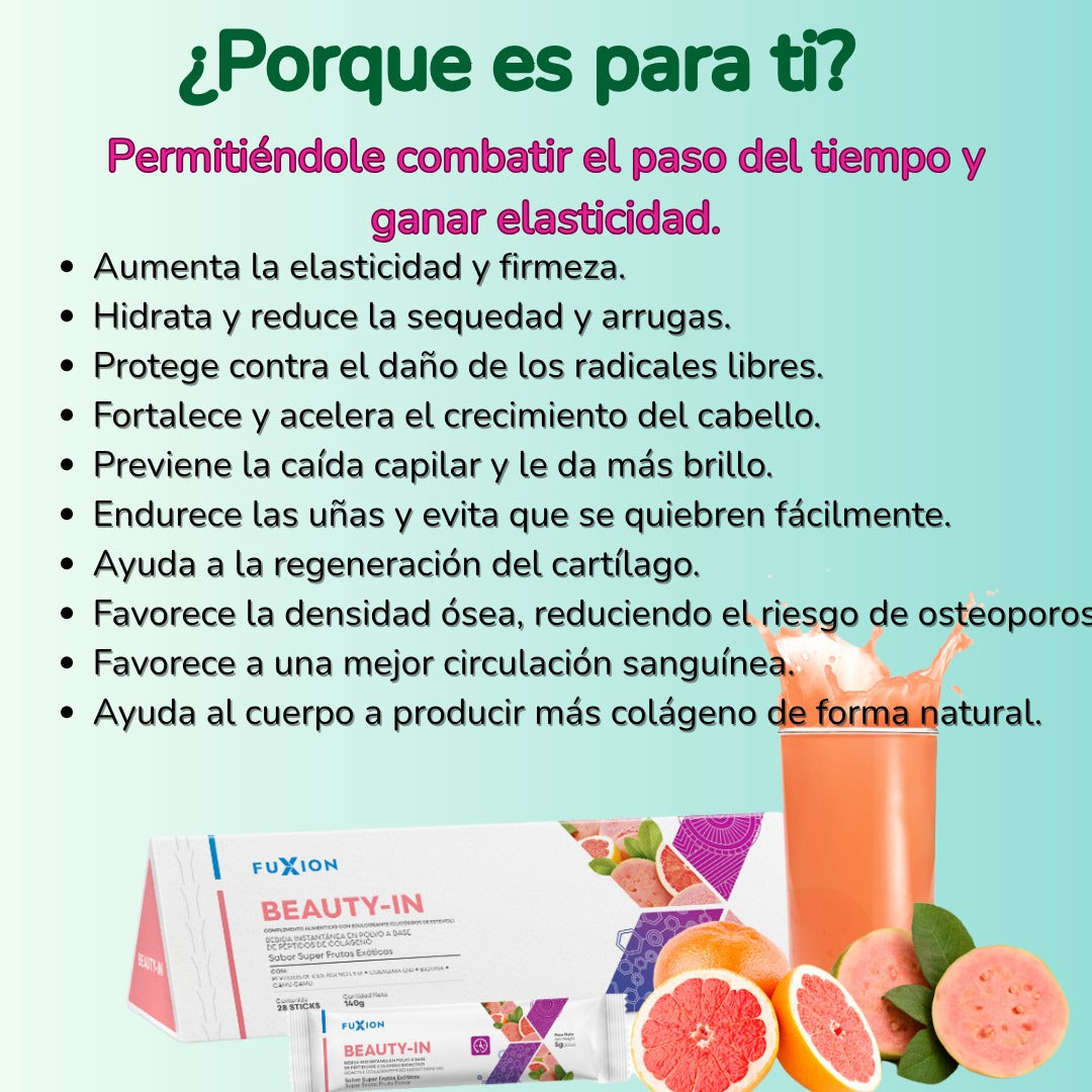 BEAUTY - IN DE FUXION Colágeno Hidrolizado