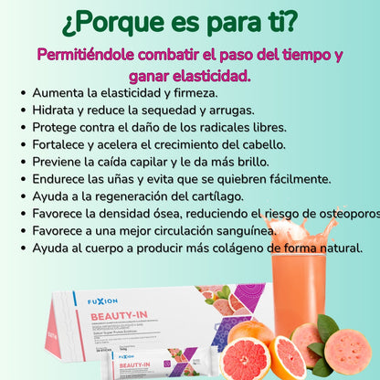 BEAUTY - IN DE FUXION Colágeno Hidrolizado