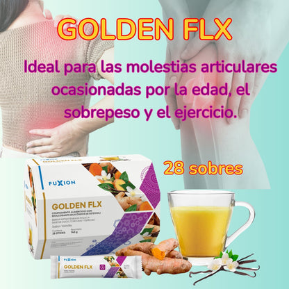 GOLDEN FLX DE FUXION: Desinflamatorio Natural