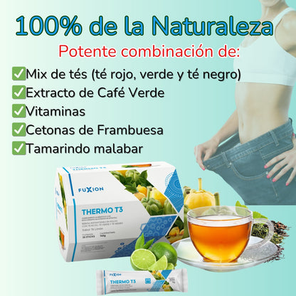 THERMO T3 FUXION: Quema Grasa Natural