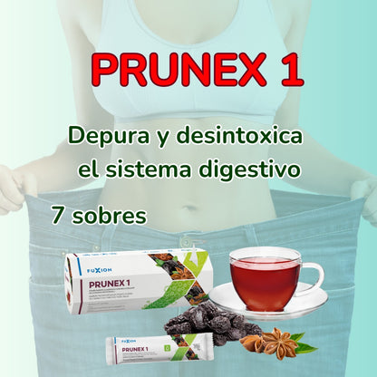 PRUNEX 1  DE FUXION: Limpia y desintoxica el sistema digestivo