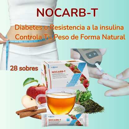 NOCARB-T DE FUXION: Equilibra tu glucosa y control de peso