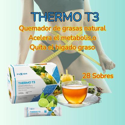 THERMO T3 FUXION: Quema Grasa Natural