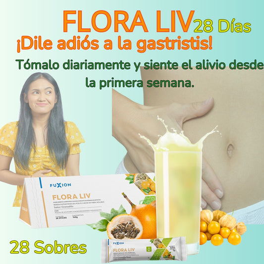 🔥 ¡Dile adiós a la gastritis y&nbsp;Helicobacter pylori!&nbsp;con Flora Liv el&nbsp; 🦠